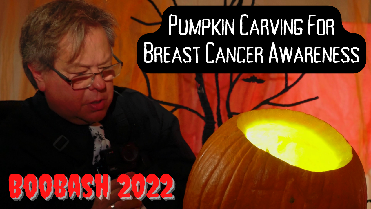 Pumpkin Carving for Breast Cancer Awareness (BooBash 2022)
